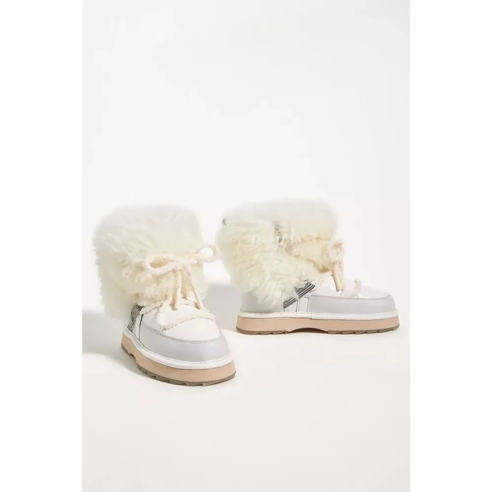 Anthropologie EMU Australia Glossy Weather Boots